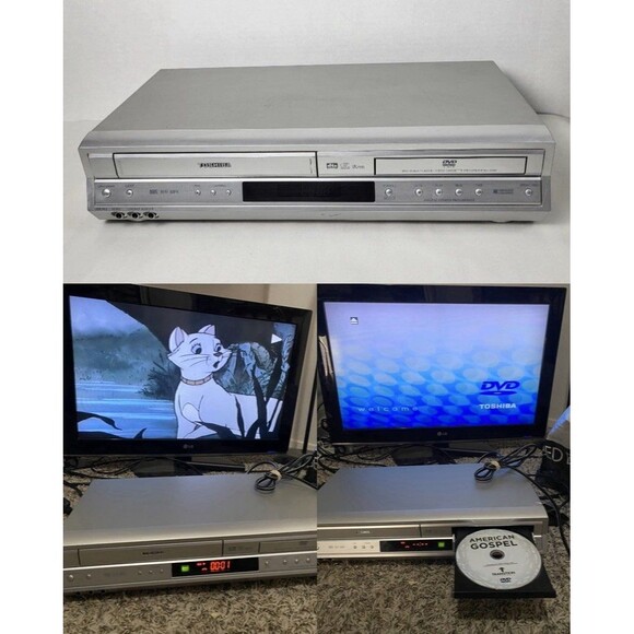 Toshiba SD-V392SUA DVD VCR Combo Player Tested Working No Remote Authentic - Picture 1 of 8